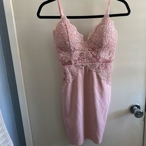 Pink Fashion Nova dress